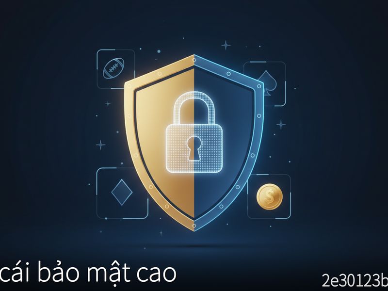Nhà cái bảo mật cao: Giải pháp tối ưu cho trải nghiệm cá cược an toàn